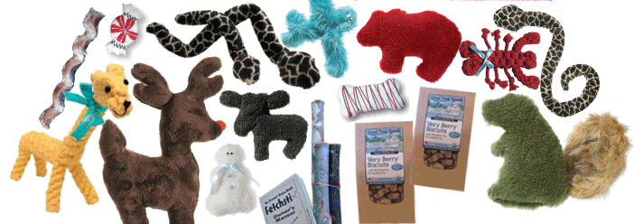 There is nothing like throwing something and having it brought back to you - or not - by a proud dog. Whether it's a game of fetch or keepaway, the dog's the winner! These fetching toys are all nontoxic and fun.