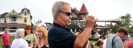 Ed Rogers with Trumpet